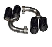 Exhaust Flex Tube For Cayenne 2018 2019 2020 2021 2022 2023 2024 Tailpipe Exhaust Pipe Modification Sports GTS Turbo Exhaust Head Muffler(3)