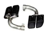 Exhaust Flex Tube For Cayenne 2018 2019 2020 2021 2022 2023 2024 Tailpipe Exhaust Pipe Modification Sports GTS Turbo Exhaust Head Muffler(5)