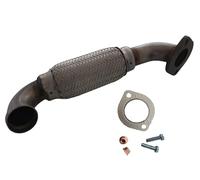 Exhaust Flexible Flex Pipe Tube Repair fits for Smart ForTwo Coupe Convertible 451 1.0 Euro 5 with Seal
