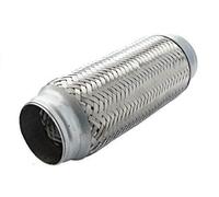 Exhaust Flexible Pipe 57mm x 250mm Flexi Repair Joint Flexi Pipe Tube Connector