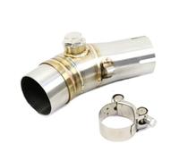 Exhaust For ER6N 2012 2013 2014 2015 2016 Motorcycle Exhaust Pipe Muffler For Escape Connecting Middle Link Pipe Motorcycle Exhaust Adapter