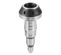 Exhaust Frame Sliders 1Pc Universal Motorcycle Frame Slider Falling Protector M10 Anti Crash Ball Engine Protection Moto Pad Rod Falling Protector Bar(Silver)