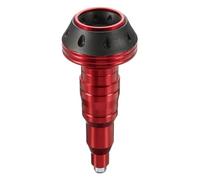 Exhaust Frame Sliders 1Pc Universal Motorcycle Frame Slider Falling Protector M10 Anti Crash Ball Engine Protection Moto Pad Rod Anti Crash Protector(Red)
