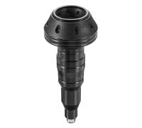 Exhaust Frame Sliders 1Pc Universal Motorcycle Frame Slider Falling Protector M10 Anti Crash Ball Engine Protection Moto Pad Rod Falling Protector Bar(Black)