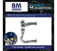 BM Catalysts BM70037 Connecting Pipe Front Exhaust System Fits Volvo 440 460 480