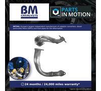 Exhaust Front / Down Pipe BM70124 BM Catalysts 6551064 6586856 6812208 6854817