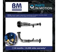 Exhaust Front / Down Pipe + Fitting Kit Front BM70128K BM Catalysts 18210S10A01