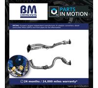 Exhaust Front / Down Pipe BM70262 BM Catalysts 1H0253087AF 1H0253091AB Quality