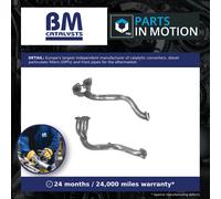 BM CATALYSTS Exhaust System Pipe Front Replacement Fits Saab 900 + Fitting Kit
