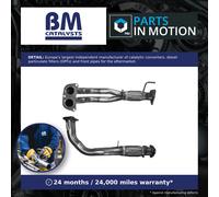 Exhaust Front / Down Pipe BM70503 BM Catalysts 18210S1AE01 4189870 Quality New