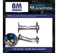 Exhaust Front / Down Pipe + Fitting Kit Centre BM70548K BM Catalysts RFJ240550