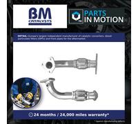 Exhaust Front / Down Pipe BM70560 BM Catalysts 0K2NB40500 Top Quality Guaranteed
