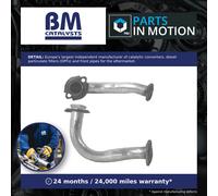 Exhaust Front / Down Pipe + Fitting Kit Front BM70095K BM Catalysts 36962590 New