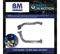 Exhaust Front / Down Pipe Left BM70293 BM Catalysts MB924356 MR127577 Quality