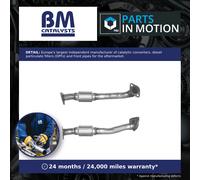 Exhaust Front / Down Pipe Right BM70300 BM Catalysts 60620490 60656119 Quality