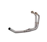 exhaust Full Motorcycle Exhaust Middle Pipe Slip On Link For Ninja 400 250 300 EX400 Z400 2017-20 Connect The Muffler