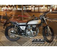 EXHAUST FULL SYSTEMS APPROVED MSR MUFFLER MOTORCYCLE VINTAGE HONDA CB 500 FOUR / 550 4/1 RIGHT BENTCONIC CCS END OF SERIES
