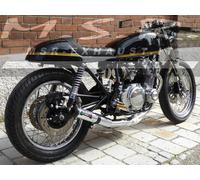 EXHAUST FULL SYSTEMS APPROVED MSR MUFFLER MOTORCYCLE VINTAGE SUZUKI GS 500 550 1978/81 4/1 RIGHT ROUNDCIL RBCS
