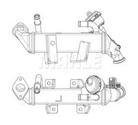 MAHLE ORIGINAL CE 19 000P EGR cooler