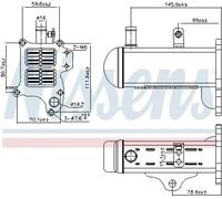 NISSENS 989425 EGR cooler