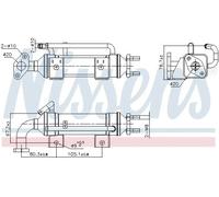 NISSENS 989435 EGR cooler