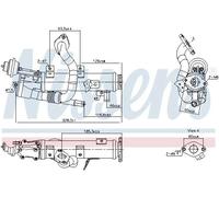 NISSENS 989448 EGR cooler