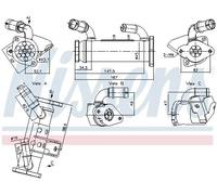 NISSENS 989474 EGR cooler
