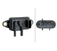 Exhaust gas pressure sensor 6PP 009 409-401 HELLA for FORD USA LINCOLN