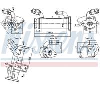 NISSENS 989474 EGR cooler
