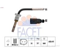 exhaust gas temperature sensor 22.0184 FACET for AUDI VW