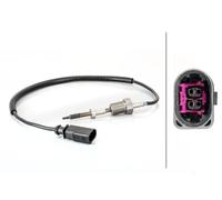 Hella Exhaust Gas Temperature Sensor 6PT 014 494-711 – 2-pin connector, Bolted, 460mm cable