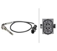 HELLA 6PT 358 181-051 Exhaust gas temperature sensor (EGT)