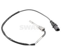 Exhaust Gas Temperature Sensor SWAG Fits FIAT Doblo LANCIA Ypsilon 10-23 1249073