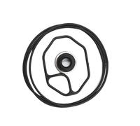 Exhaust Gasket Engine Gaskets Compressor Seal Gasket O-Ring Shaft Seal Set Fit For Nippon 10PA15C 17C 20C Zexel DKS CV11A Denso 10PA15 10PA17(1 set)