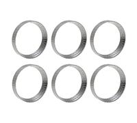 Exhaust Gasket for Harley Big Twin for Davidson Bikes for Touring for Sportster for Dyna for Softial Evo 1984-2021 (Pack of 6)