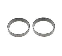Exhaust Gasket for Harley Davidson Bikes Touring Sportster Dyna Softial Evo 1984-2021 (Pack of 2)