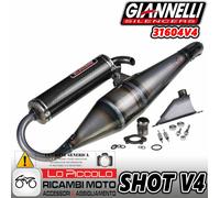 Exhaust Giannelli Shot V4 modification scooter for Minarelli vertical 31604V4