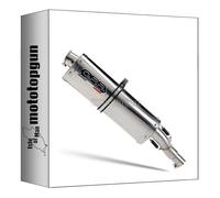 exhaust gpr stainless steel trioval, db-killer included, bw.8.tri compatible with bmw r 1150 gs - adventure 1999 2000 2001 2002 2003 2004 mototopgun