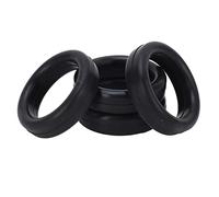 Exhaust Hanger, Durable Polyurethane Vibration Dampener Clamp Rings Secure Fit 4 Pack for Cars Trucks Motorhomes Vans SUVs Daily Commuting Off Road Adventures Fleet Vehicles
