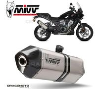 Exhaust Silencer MIVV SPEED EDGE Titaniu HARLEY DAVIDSON PAN AMERICA 2021 > 2023