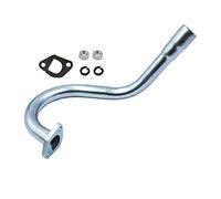 Exhaust Header Pipe added Horsepower Compatible with Predator 212CC Hemi and Non-Hemi and most 196cc OHV Clone engines - Exhaust Pipe brace and silencer not included