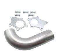 Exhaust Headers Car T3/T4 T04E 5 Bolt Flange Stainless Steel 2.5" Inch 63mm Turbo Exhaust Downpipe Dump Pipe Gasket