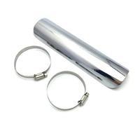 Exhaust Heat Shield Fit For Harley Cruise Davidson Silver Exhaust Muffler Pipe Heat Shield Protect Guard Trim Cover