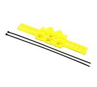 Exhaust Heat Shield General Motorcycle Exhaust Anti Scalding Rubber Protection Ring Silencer Fit For Honda Fit For Yamaha Heat shields(Yellow)