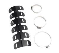 Exhaust Heat Shield Motorcycle Exhaust Shield Muffler Pipe Protector Cover Heat Shield Fit For YAMAHA YZ125 YZ250 YZ450F Fit For HONDA CRF 450X(Black)
