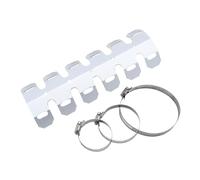 Exhaust Heat Shield Motorcycle Exhaust Shield Protector Cover Exhaust Pipe Crash Fit For KTM EXC EXCF 125 250 350 400 450 Exhaust Protector(25CM Silver)