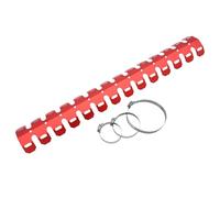 Exhaust Heat Shield Motorcycle Exhaust Shield Protector Cover Exhaust Pipe Crash Fit For KTM EXC EXCF 125 250 350 400 450 Exhaust Protector(52CM Red)