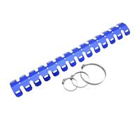 Exhaust Heat Shield Motorcycle Exhaust Shield Protector Cover Exhaust Pipe Crash Fit For KTM EXC EXCF 125 250 350 400 450 Exhaust Protector(52CM Blue)