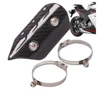 Exhaust Heat Shield - Touchable Anti Hot Cover, Motorcycle Pipe Guard, Riding Safety Protector with Durablle Design | Exhaust Safety Gear for Outdoor Commute Riding Maintenance Travel Men Women