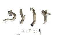 exhaust High Performance Valve Control Titanium Motorcycle Exhaust Pipe For Multistrada V2